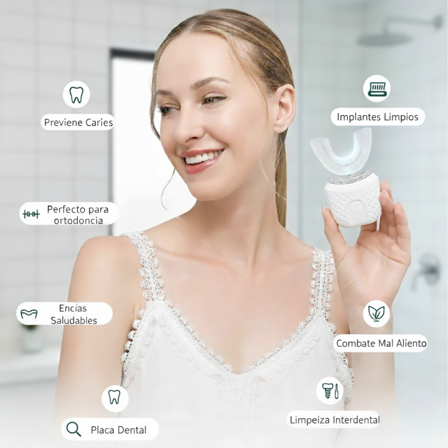 Cepillo Automático Blanqueador